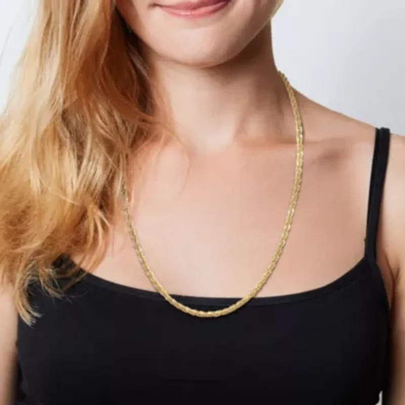 4MM Infinity Rope Chain Necklace in 14K Yellow Gold