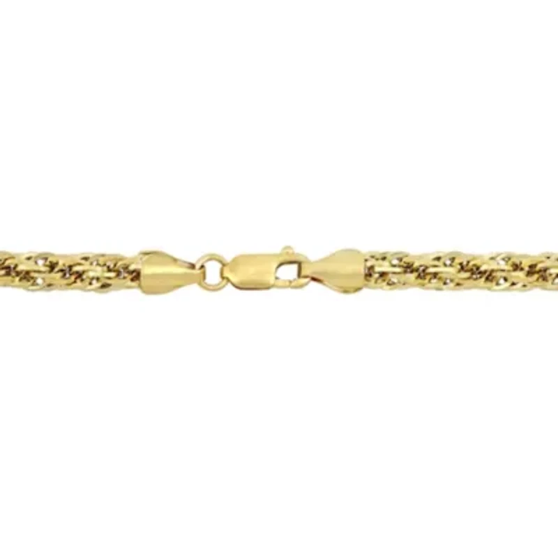 5MM Infinity Rope Chain Necklace in 14K Yellow Gold