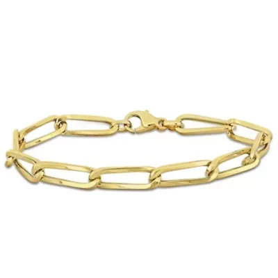Oval Link Bracelet in 14k Yellow Gold