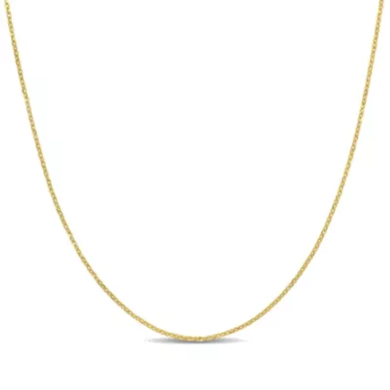 Cable Chain Necklace in 14k Yellow Gold
