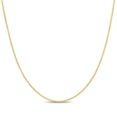Cable Chain Necklace in 14k Yellow Gold