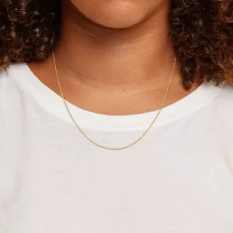 Cable Chain Necklace in 14k Yellow Gold