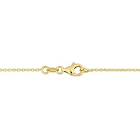 1/4 ct. t.w. Diamond Station Necklace in 14K 2-Tone Gold