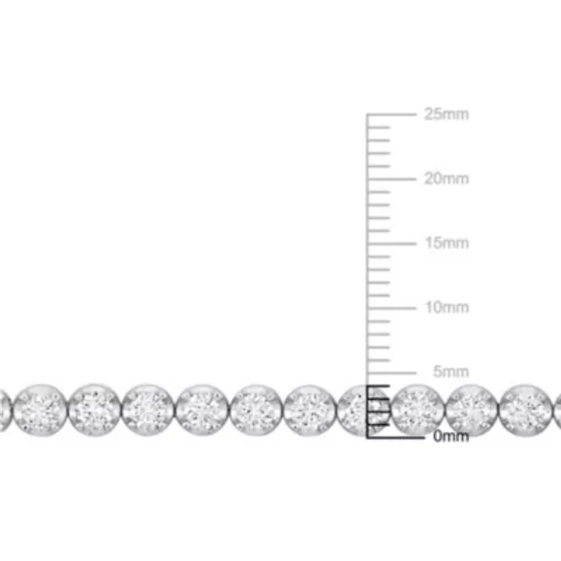 3.71 ct. t.w. Lab Grown Diamond Tennis Bracelet in 14K White Gold