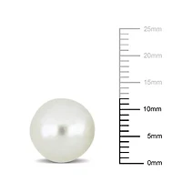 11-12MM Freshwater Cultured Edison Pearl Stud Earrings in Sterling Silver