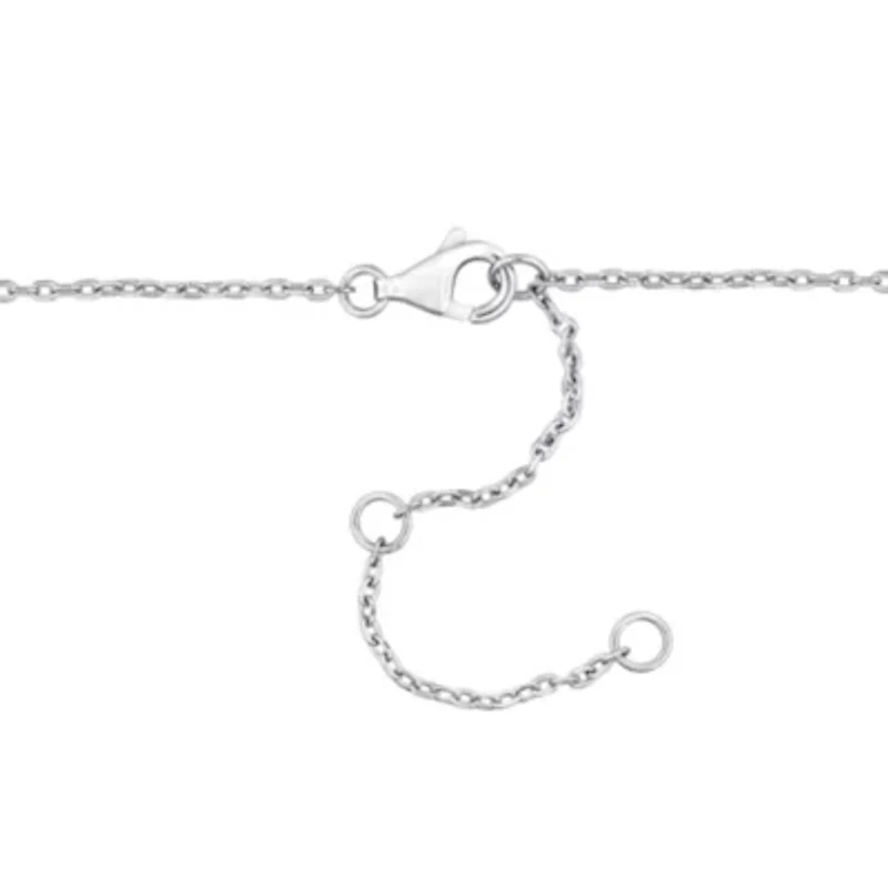 Amethyst Bead Bracelet in Sterling Silver