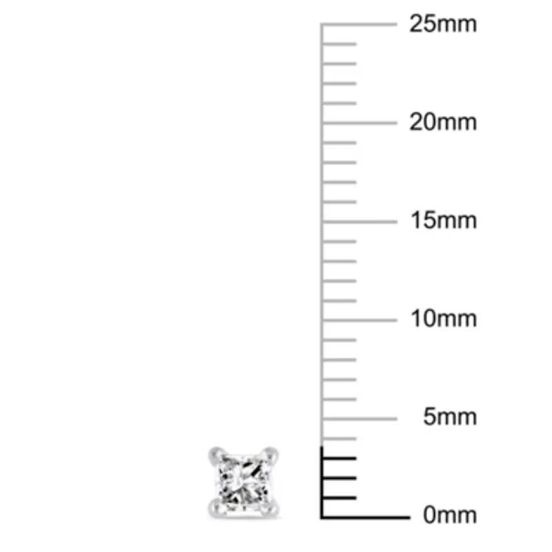 1/3 ct. t.w. Diamond Stud Earrings in 14K White Gold