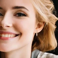 1/2 ct. t.w. Diamond Post Earrings 14K Yellow Gold