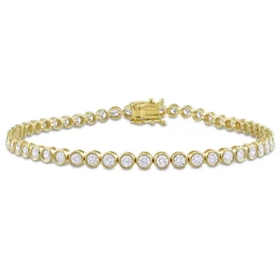 2.81 ct. t.w. Diamond Tennis Bracelet in 14K Yellow Gold, 7"