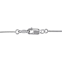Diamond Accent Heart "Sister" Pendant with Chain in Sterling Silver, 18"