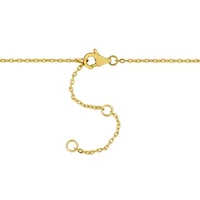 Peridot Bead Bracelet in Yellow Plated Sterling Silver, 7"+2"