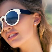 Opal Stud Earrings in Sterling Silver