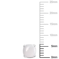 Opal Stud Earrings in Sterling Silver