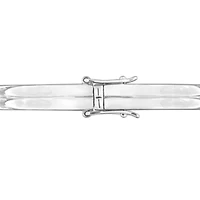 Sky Blue Topaz and London Blue Topaz Bangle in Sterling Silver