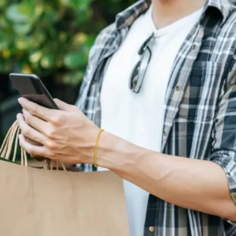 2-Piece Set of Men's 3mm Infinity Rope Chain Necklace and Bracelet in 14K Yellow Gold, 20" & 9"