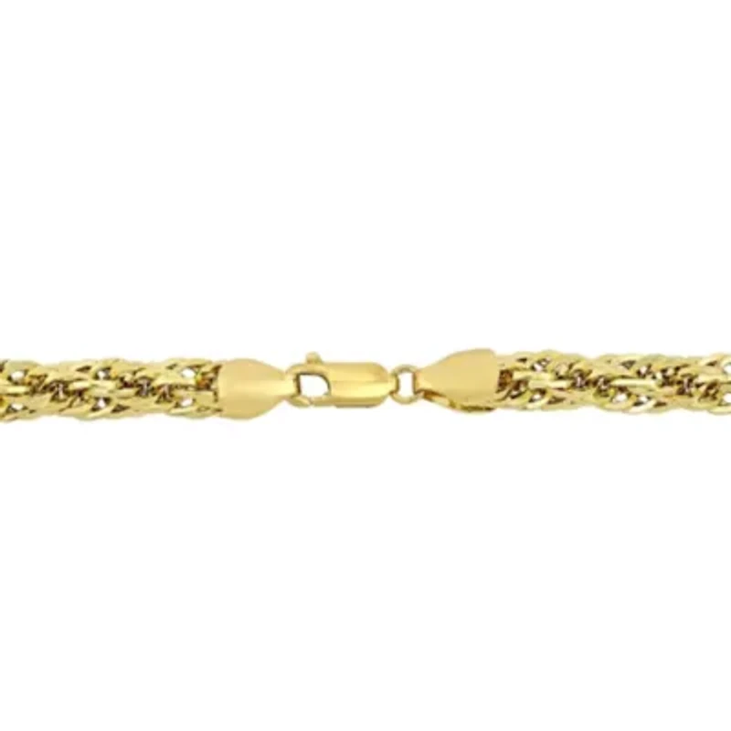 2-Piece Set of Men's 6mm Infinity Rope Chain Necklace and Bracelet in 14K Yellow Gold, 24" & 9"