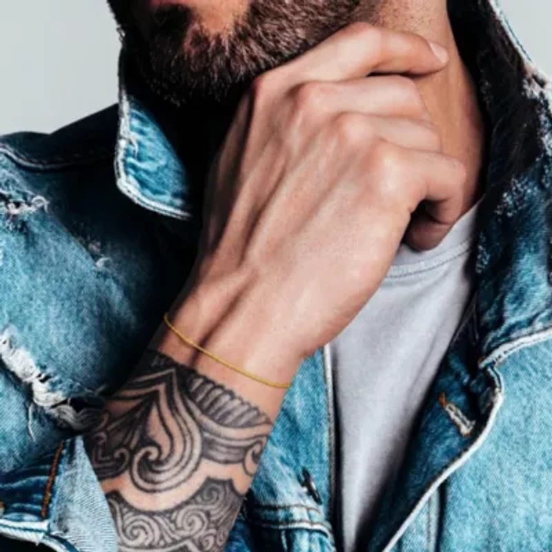 2-Piece Set of 1.2mm Singapore Chain Necklace and Bracelet in 14K Yellow Gold, 24" & 9"