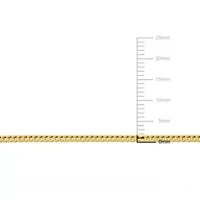 2-Piece Set of Men's 1.85mm Franco Link Chain Necklace and Bracelet in 10K Yellow Gold, 20" & 9"