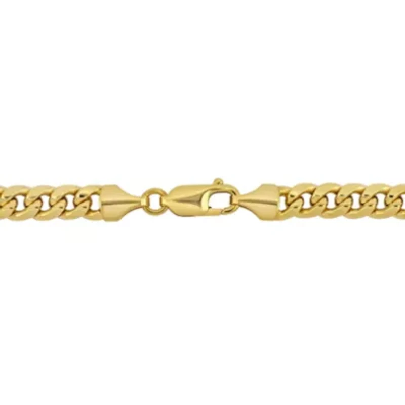 2-Piece Set of 6.15mm Miami Cuban Link Chain Necklace and Bracelet in 10K Yellow Gold