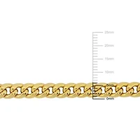 2-Piece Set of 6.15mm Miami Cuban Link Chain Necklace and Bracelet in 10K Yellow Gold