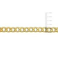 2-Piece Set of Men's 7mm Curb Link Chain Necklace and Bracelet in 10K Yellow Gold, 20" & 9"