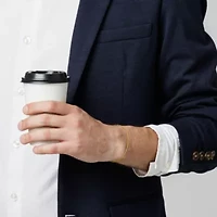 2-Piece Set of Men's 2.3mm Curb Link Chain Necklace and Bracelet in 10K Yellow Gold, 24" & 10"