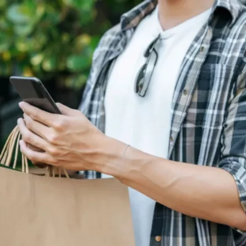 2-Piece Set of Men's 1.6mm Box Link Chain Necklace and Bracelet in 10K White Gold, 20" & 9"