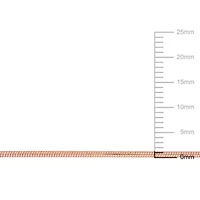 2-Pc Set of 1.2mm Snake Chain Necklace & Bracelet in Rose Plated Sterling Silver