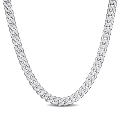 2.65mm Curb Link Necklace Sterling Silver