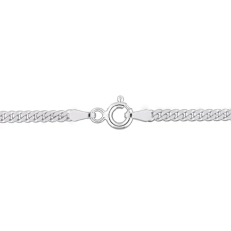 2.65mm Curb Link Necklace Sterling Silver