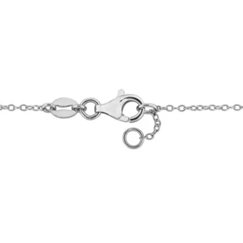 Sky Blue Topaz & 8.5-9mm Freshwater Cultured Pearl Bracelet in Sterling Silver