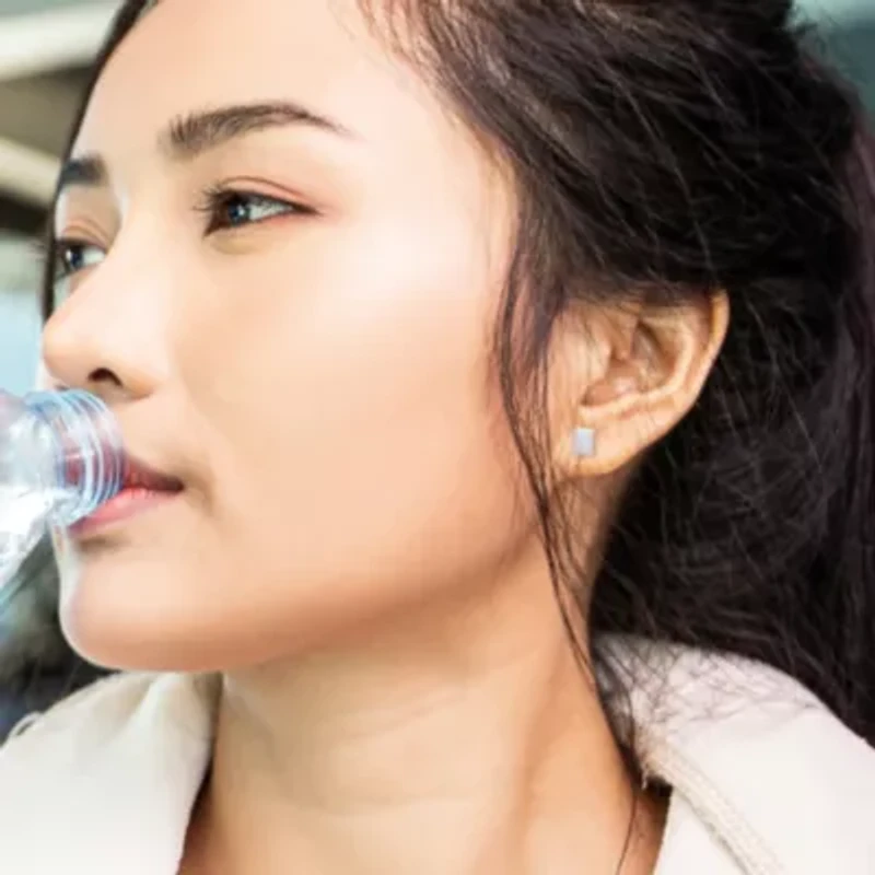 Lab Created Created Opal Post Earrings in Sterling Silver