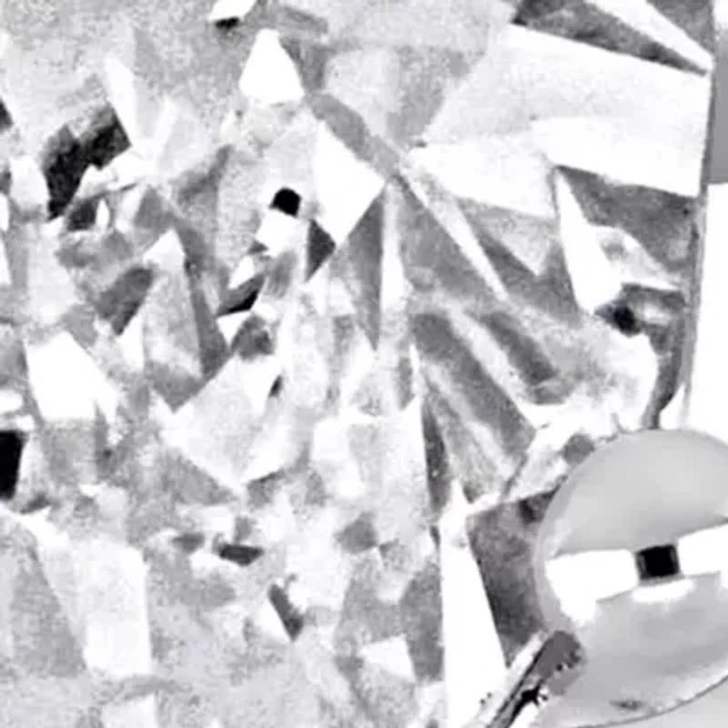 Lab Grown Diamond Solitaire Ring 14k White Gold