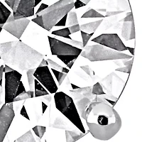 Lab Grown Diamond Earrings in 14k White Gold