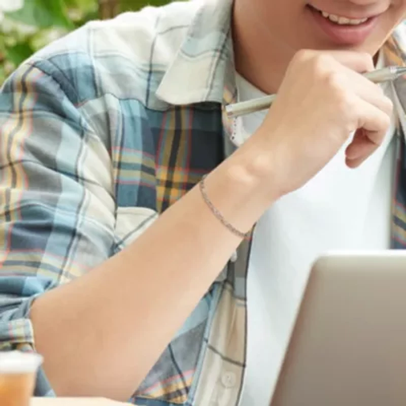2 Piece Set of Men's 3mm Figaro Rolo Necklace & Bracelet in Sterling Silver, 20" & 9"