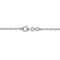 Lab Created Created Multi-Gemstone Necklace in Sterling Silver, 17-in