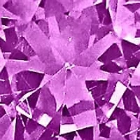 Lab Created Created Pink Sapphire & Created White Sapphire Bracelet in Sterling Silver, 7.25"