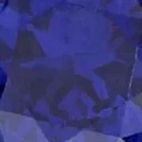 Lab Created Created Sapphire & Created White Sapphire Necklace in Sterling Silver