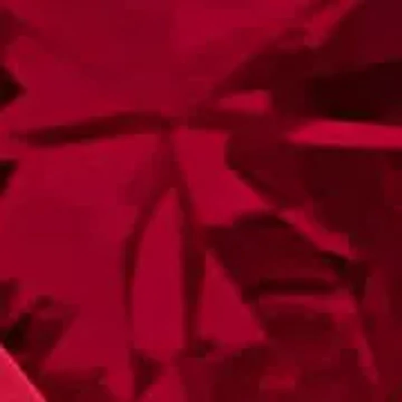 Lab Created 2-Piece Set of Created Ruby & Lab-Grown Diamond Halo Necklace & Stud Earrings in Sterling Silver - 17 in