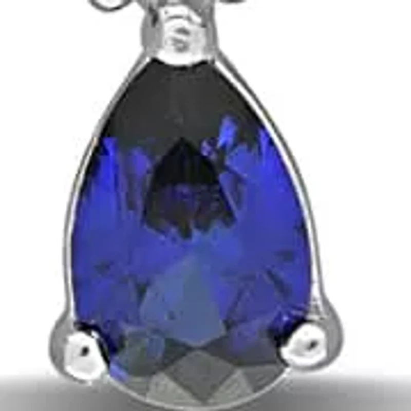 Lab Created 2-Piece Set of Multi-Created Gemstone Station Necklace & Bracelet in Sterling Silver - 17 in + 7.25 in