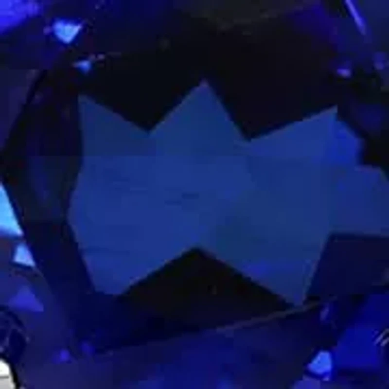 Lab Created 2-Piece Set of Created Blue & White Sapphire Bracelet & Necklace in Sterling Silver - 7.25 in + 17 in