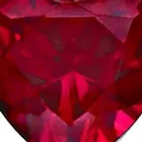 Lab Created 2-Piece Set of Created Ruby & Created White Sapphire Bracelet & Necklace in Sterling Silver - 7.25 in + 17 in