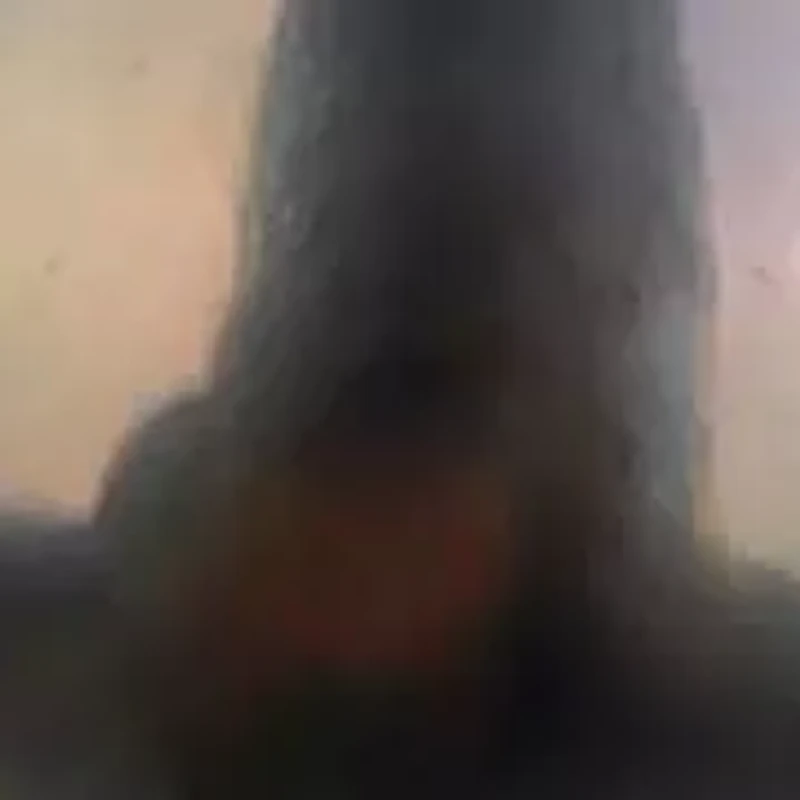 2-Piece Set of 8-8.5mm Cultured Tahitian Pearl & Multi-Gem Earrings & Pendant with Chain in Sterling Silver - 17 in