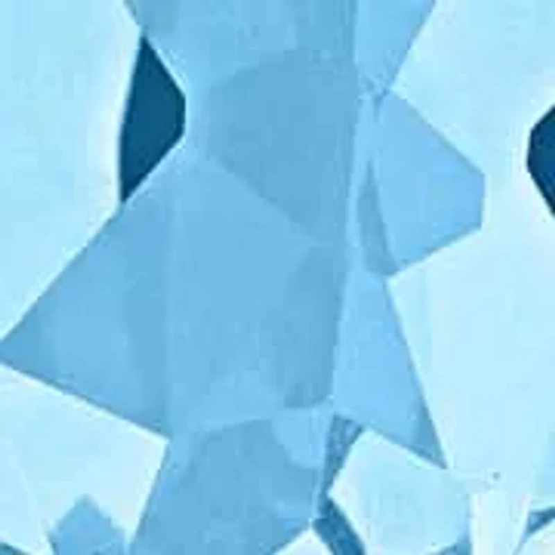 2-Piece Set of Sky Blue Topaz & White Topaz Earrings & Pendant with Chain in Sterling Silver - 18 in