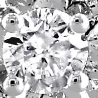 Lab Grown Diamond Bracelet in Sterling Silver - 7.25"