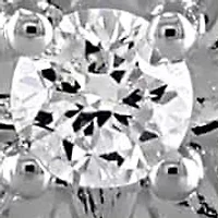 Lab Grown Diamond Bracelet in Sterling Silver - 7"