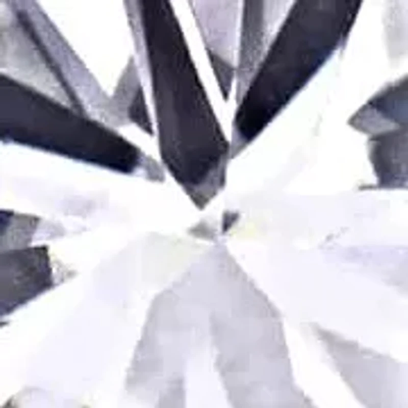 Lab-Grown Diamond Martini-Style Earrings in 14k White Gold