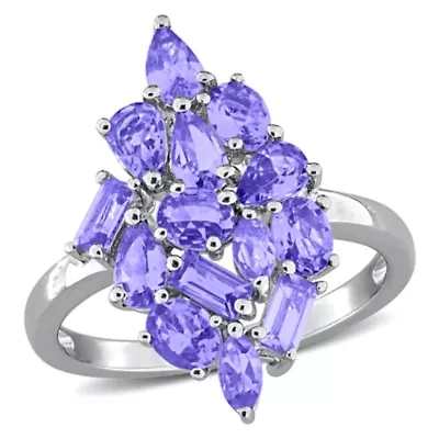 Tanzanite Ring Sterling Silver