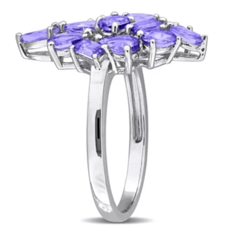 Tanzanite Ring Sterling Silver