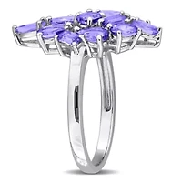 Tanzanite Ring Sterling Silver